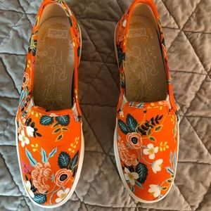 Paper Rifle Co x Keds floral sneaker NWOT 6.5